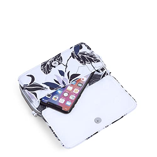 Image of Vera Bradley Women's Performance Twill All in One Crossbody Purse With RFID Protection, Twilight Garden, One Size