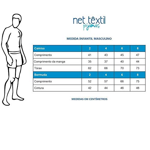 Pijama Infantil Menino Cool Bear Bela Notte-2