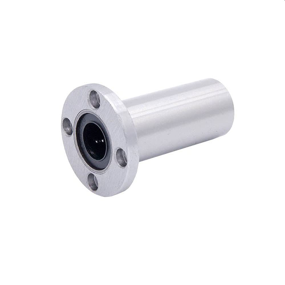 1Pcs LMF25LUU Long Round Flange Linear Motion Bushing Bearing for 25mm Shaft