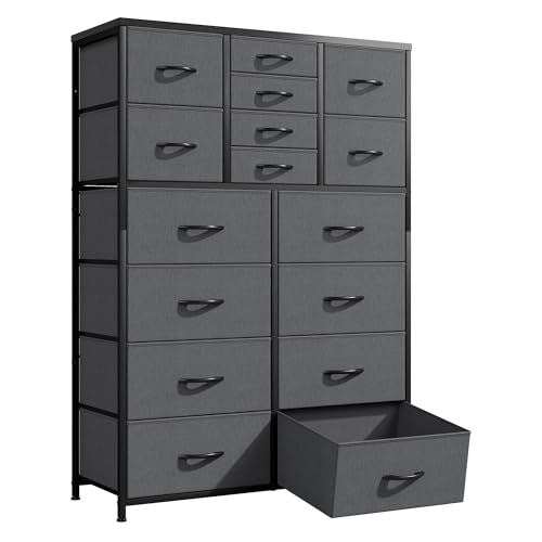 Bepatio 16 Drawers Dresser for Bedroom, 57" H Large Deep