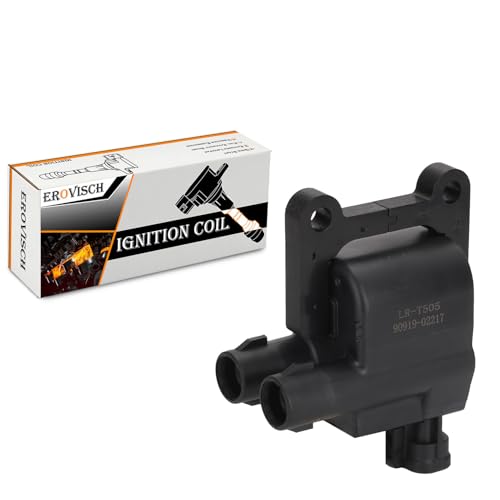 UF180 OEM Ignition Coil - Compatible with Toyota 4Runner Camry RAV4 Solara T100 Tacoma 1997 1998 1999 2000 2001-2.0L 2.2L 2.4L 2.7L L4 Engines - Replaces # C1132 UF181 5C1298