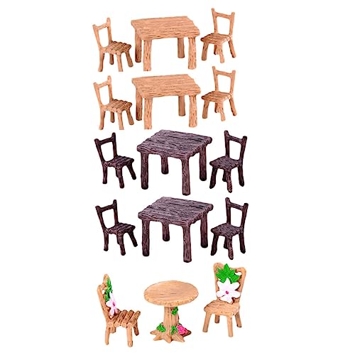 Holibanna 5juegos Mini Adornos para Mesa