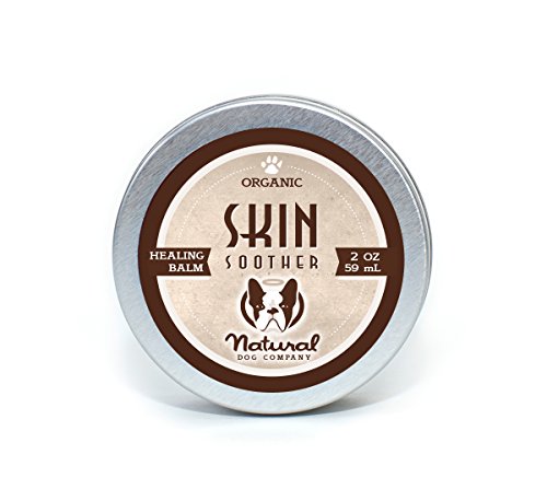 Natural Dog Company Skin Soother Balm Tin for Dogs, 2 oz.