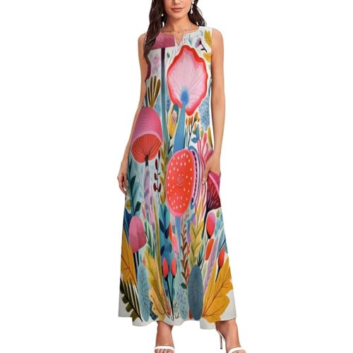Robe sans manches légère et fluide pour sublimer votre silhouette - 2