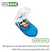 EZY DOSE Pill Cutter with Safety Shield and Magnifier, Daily Usage, Safely Cut Pills and Vitamins, Accurate and Easy Cutting, Color May Vary, BPA Free