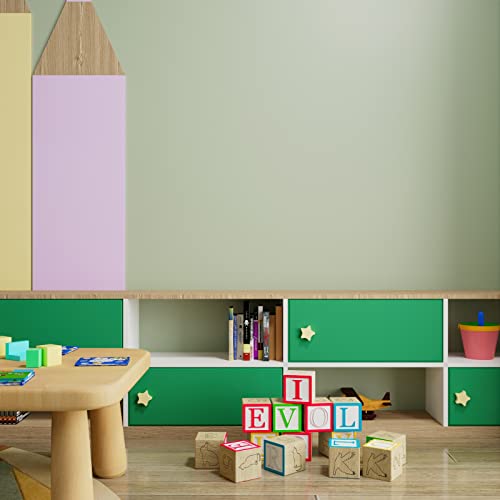 Lacheery Light Green Wallpaper Peel And Stick For Bedroom Wall Self Adhesive Contact Paper 317 X 12 Inch Solid Color Wall Paper Sticker Pull And Stick Sage Green Paper Roll For Shelf Kids Dollhouse #TOP3