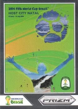 2014 Panini World Cup Prizm World Cup Posters #7 Natal Soccer Card NM-MT