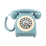 Audio-Gästebuch für Hochzeit, Retro-Telefon, Audio-Gästebuch, Hochzeitstelefon mit Drehrad, Aufzeichnung individueller Audio-Nachrichten mit Gästebuch, Hochzeit, Geburtstag, Party, Geständnis,