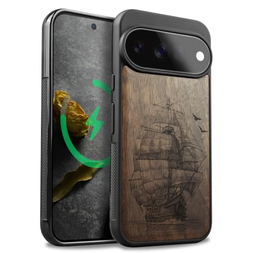 Carveit Google Pixel 11 Pro XL �ؐ��X�}�z�P�[�X (�E�H�[���i�b�g-�Â����b�g)
