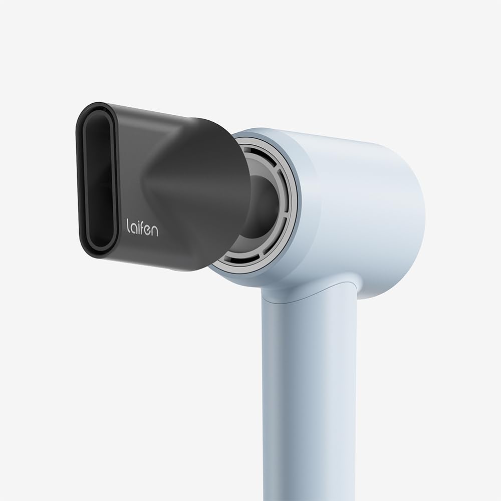 Laifen SE Special – Asciugacapelli veloce e silenzioso con tecnologia agli ioni – Con accessori per lo styling – Blu