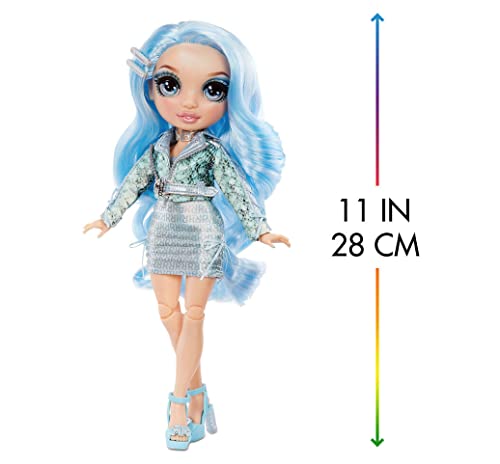 Muñeca Rainbow High Gabriella Icely Fashion Light Blue miniatura 4