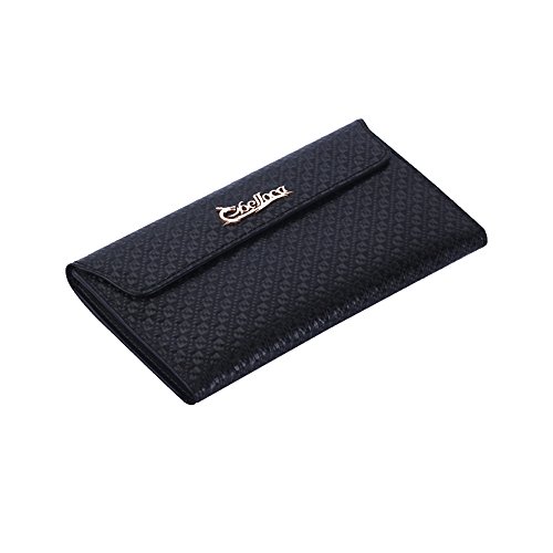Ebelloca 2016 new business style carbon fiber wallet for men and women
