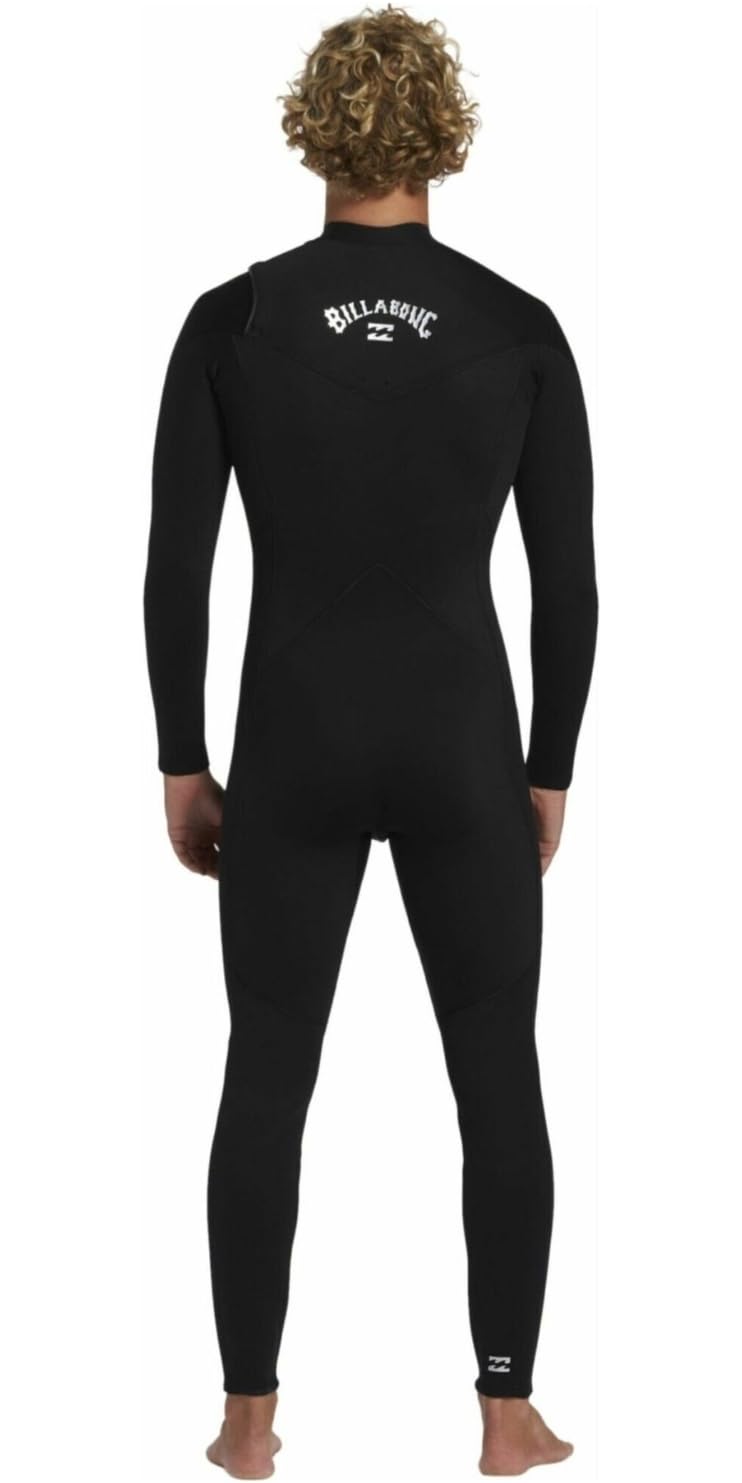 Billabong - Mens 302 Foil Cz Full Wetsuit, Color Black, Size: Large x Short