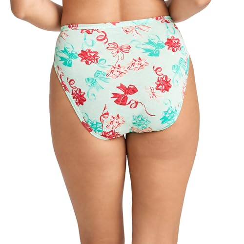 Image of Jockey Women's Underwear Plus Size 100% Cotton Elance French Cut - 3 Pack