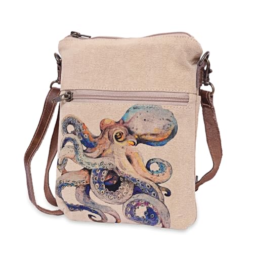 Octopus - Wristlet Wallets for Women, Crossbody Sling Bags, Tote Bag, Cell Phone Purse, Small Pouch