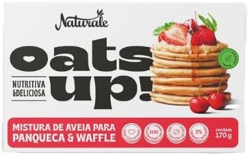 Mistura de Aveia para Panqueca e Waffle Zero Colesterol 170g - Oa...