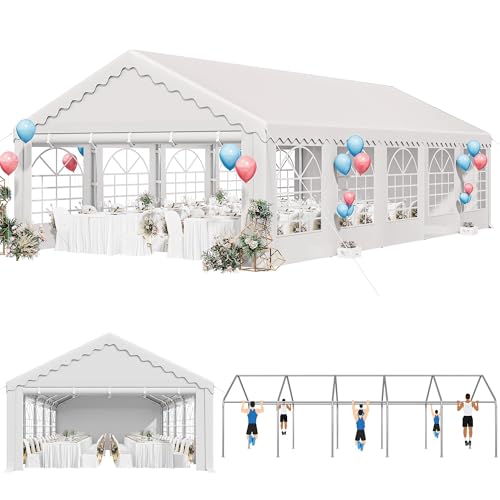 YITAHOME 16x32FT Party Tent Heavy Duty PVC Wedding Event...