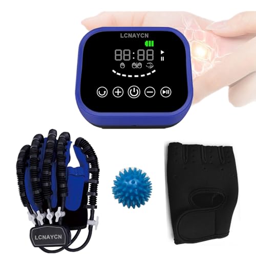 LCNAYCN Guantes De Robot De Rehabilitación Para Pacientes Con Hemiplejía Por Accidente Cerebrovascular,Ayudas Para La Rehabilitación De Ictus Cerebrovasculares