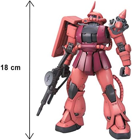 Bandai Hobby - Mobile Suit Gundam - Char's Zaku II (Version 2.0),Bandai MG 1/100