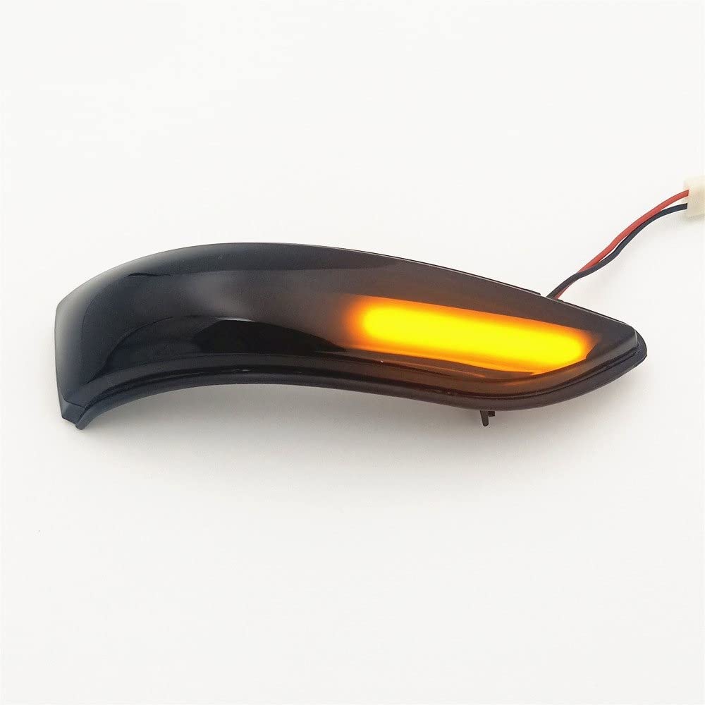 Coche Intermitentes Intermitente Secuencial Dinámico para Benz AB Class W169 W245 04-08 Indicador Lateral Espejo Trasero Luces Intermitentes Intermitentes Luces Giro Indicadoras