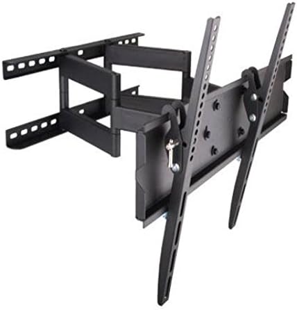 Rife TV Wall Mount for 32 to 80 inch LCD LED Plasma Screens Fully Articulating VESA Stand Bracket (Heavy Duty 60-80 icnh Screen Till 70 kg)