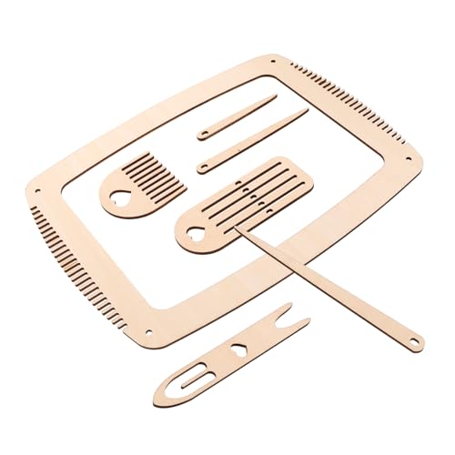 Gadpiparty Quality Wooden Knitting Set Ideal for Scarf Knitting Sock DIY Weaving Projects