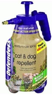 DEFENDERS Cat and Dog Repellant Ready To Use 1.5L Pump Action Sprayer STV624