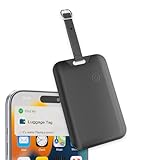 TRAVEL DEPOT Discreet Find My Luggage Tag, Hidden Built-in Tracker Similar to Apple AirTag, Wireless Charging, Waterproof & Dustproof, Easily Track Suitcases, Work Bags, Sports Bags, Backpacks