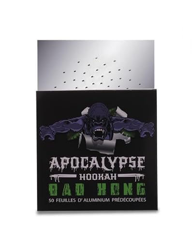 Feuille Aluminium pour chicha Apocalypse Bad Kong