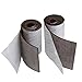 Shintop Felt Tape DIY Adhesive Heavy Duty Felt Strip Roll Cut into Any Shape to Protect Your Hardwood And Laminate Flooring (Brown)