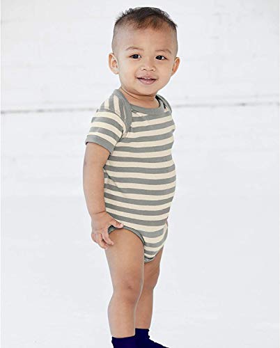 Image of Rabbit Skins Rabbit Skins Baby Bodysuit Girl & Boy | Newborn 0-3 Months to 24 Month Toddler, Snap Easy Closure (4400)