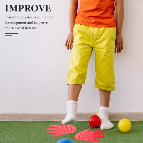 Tapis sensoriel de mains pour animer les parcours de motricité à la maison et en classe
