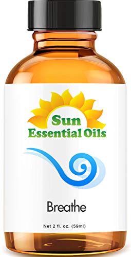 Breathe Blend Essential Oil (Huge 2oz Bottle) Bulk Breathe Blend Oil - 2 Ounce
