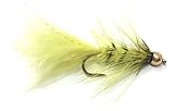 Feeder Creek Wooly Bugger Fly Fishing Flies for Trout, Bass and Salmon- 12pc Handmade Wet Flies for