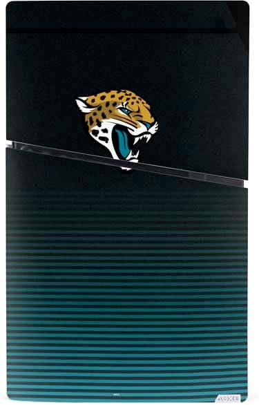 Skinit Decal Gaming Skin Compatible with PS5 Slim Digital Edition Console - Officially Licensed NFL Jacksonville Jaguars Breakaway Design