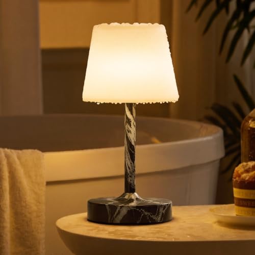 Image of IP65 Waterproof Rechargeable Shower Lamp, Cordless Bathroom Touch Lamps