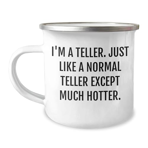 Teller Camping Mug, Hotter Than Normal Teller, Funny Gift for Mother's Day