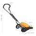 Fiskars Cortacésped Manual StaySharp Max, Ancho de corte: 46 cm, Negro/Naranja/Plata, 1000591