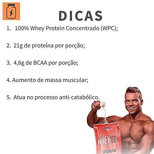 Whey 100% Pure 900g Integralmedica - Baunilha