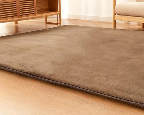 COZYXWORLD ���O 3�� 185×250cm �Ɍ�30mm ���O�}�b�g �J�[�y�b�g �􂦂� ���� �O�~ ���イ���� ����~�ߕt �h�� �R�ۖh�L �I�[���V�[�Y�� �J�[�L�u���E��