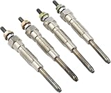 Glow Plug 19850-54120 Set of 4 compatible with Toyota 3L 5L