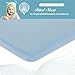 LA Baby 100% Cotton Jersy Fitted Sheet for Playard/Mini/Portable Crib Mattress - Made in USA