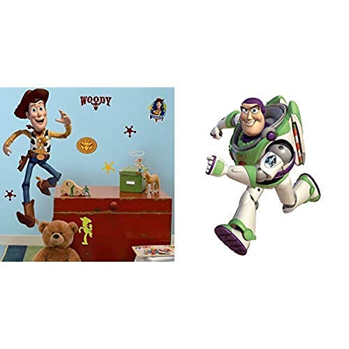 Roommates TOY STORY 4 Characters Peel and Stick Wall Decals 38 Kids ...