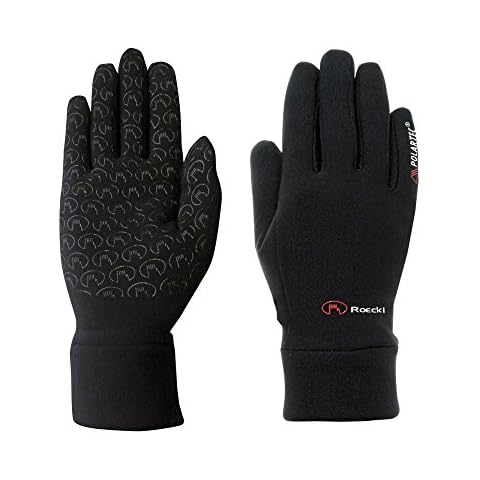 Roeckl Sports Handschuhe Kasa, Outdoor Multisport, PolartecPowerStretch, Schwarz, 7.5 Cover