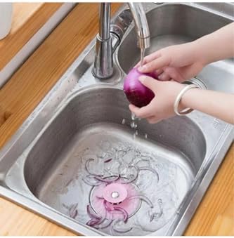 Yuvarlak Silikon Lavabo Ve Küvet Süzgeci, Lavabo Tıkacı - Görsel 7