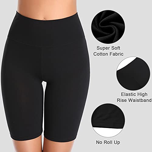 image for K-CHEONY Cotton Spandex Stretch Anti Chafing Boy Shorts Safety Panty B