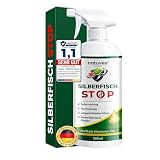 natuvex Silberfisch Spray 500 ml mit Sofortwirkung - Silberfische Bekämpfen