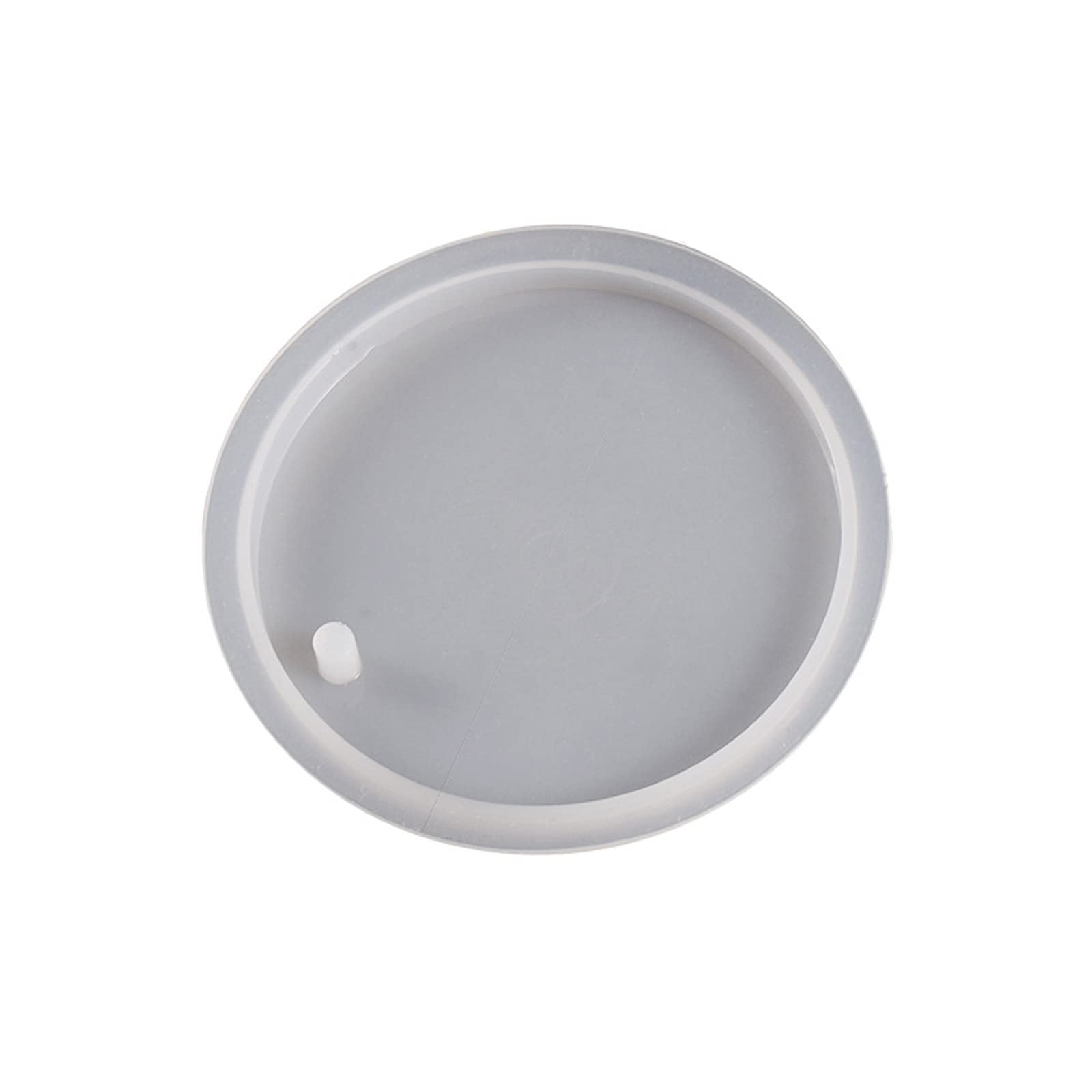 NEWFT Round Earrings Resin Jewelry Epoxy Resin Mold for Necklace Crafts Making,Keychain Pendant Crafts