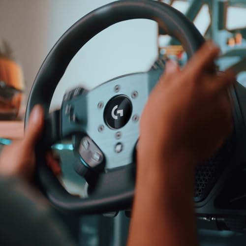 Volante Logitech G PRO WHEEL Com Direct Drive 11 Nm, Feedback TRUEFORCE, Ultrarrealista, Dupla embreagem, Compatível PS4, PS5 e PC - Imagem 3