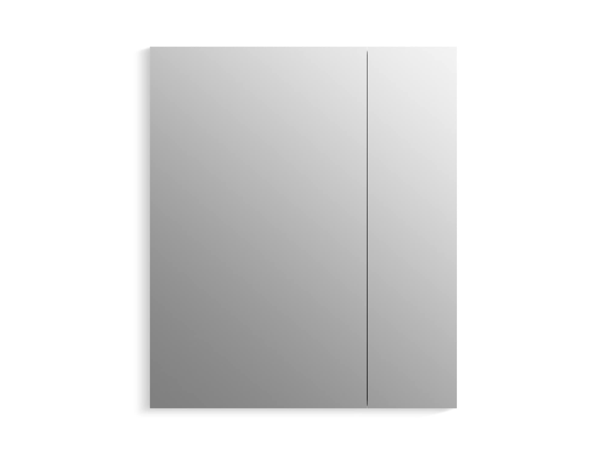 KOHLER K-28032-NA Verdera Medicine Cabinet with Slow-Close Mirror Doors & Adjustable Shelves, Rectangular Frame, 34